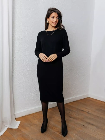 Платье трикотажное женское миди праздничное ПЛМ582