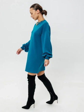 Платье женское оверсайз с длинным рукавом туника ТФ543