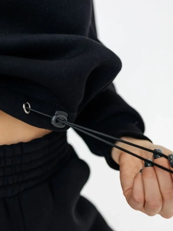 Спортивный костюм с начесом оверсайз кроя зимний