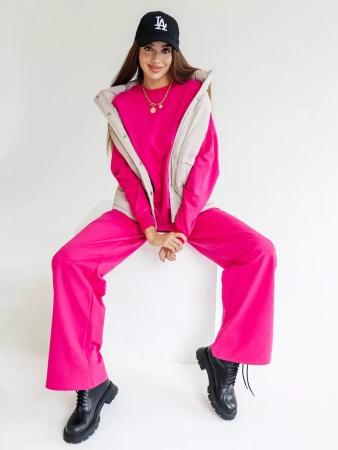 Спортивный костюм женский брючный больших размеров КФ524