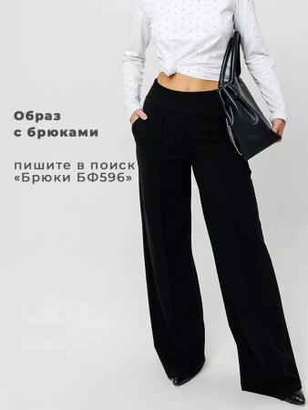 Лонгслив с блестящим принтом длинным рукавом