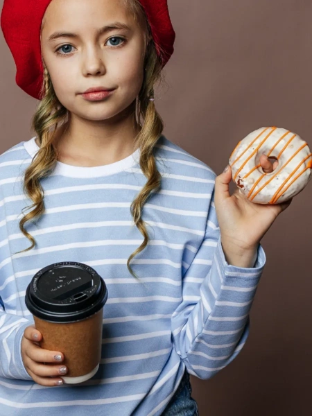 Свитшот для девочки нарядная тельняшка на весну