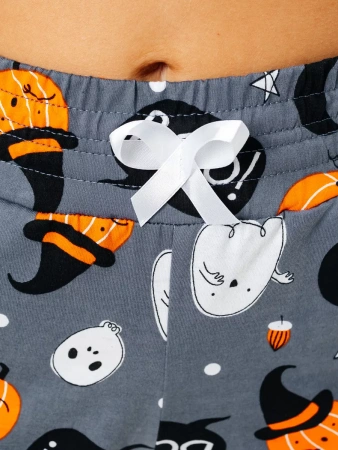 Пижама с штанами брючная большие размеры