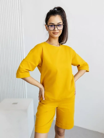 Костюм домашний с шортами спортивный