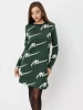 Платье женское трикотажное трапеция повседневное ПЛИ577