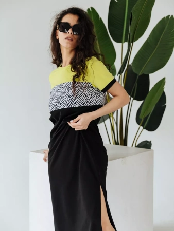 Платье женское больших размеров длинное ПЛК569