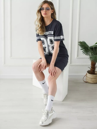 Туника женская домашняя платье больших размеров