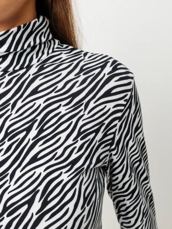 Водолазка тонкая облегающий лонгслив ДК572