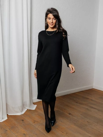 Платье трикотажное женское миди праздничное ПЛМ582