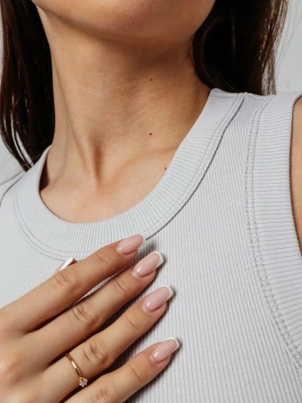 Платье женское в рубчик