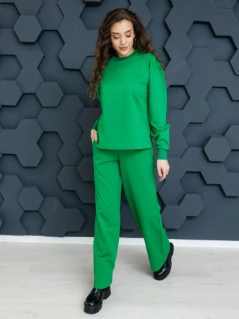 Спортивный костюм женский брючный больших размеров КФ524