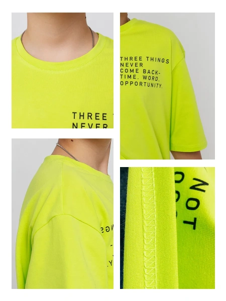 Футболка яркая для мальчика оверсайз летняя с принтом