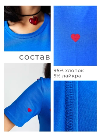 Платье женское трикотажное больших размеров длинное ПЛК609