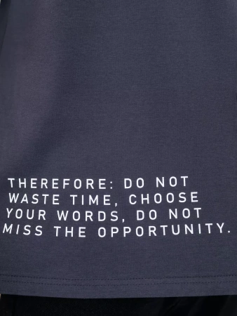 Футболка широкая оверсайз серая плотная хлопок с лайкрой