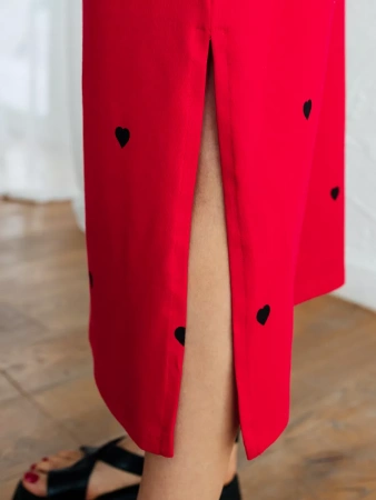 Платье женское трикотажное праздничное ПЛК609