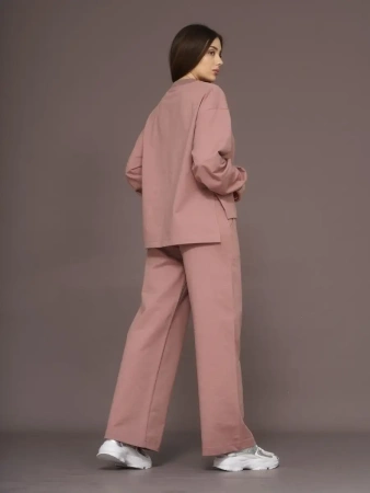 Спортивный костюм женский брючный больших размеров КФ524