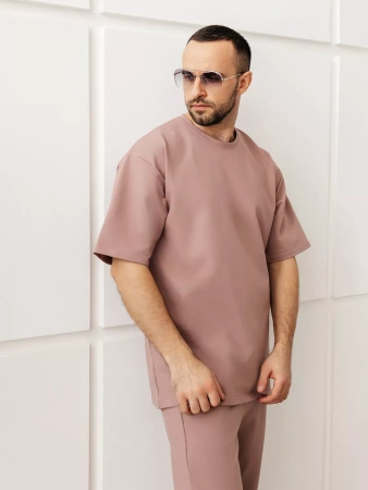 Домашний костюм с брюками трикотажный хлопок