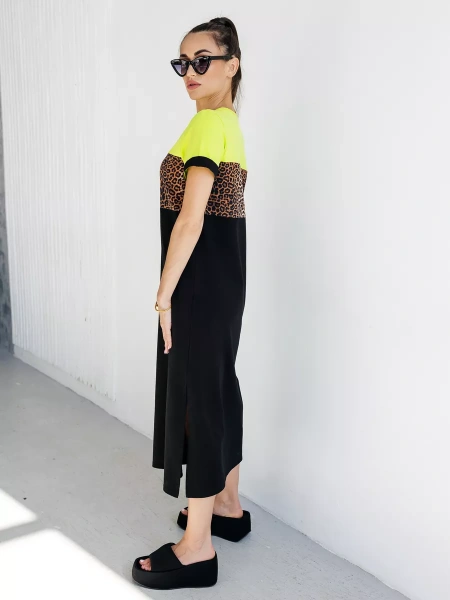 Платье домашнее женское больших размеров длинное ПЛК569