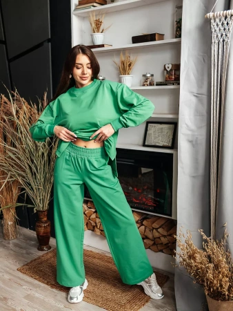 Костюм женский брючный КФ524 трикотажный