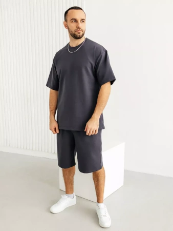 Костюм мужской домашний с футболкой и шортами