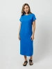 Платье женское летнее трикотажное больших размеров длинное
