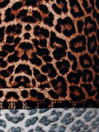 Водолазка женская облегающий лонгслив с принтом ДК572