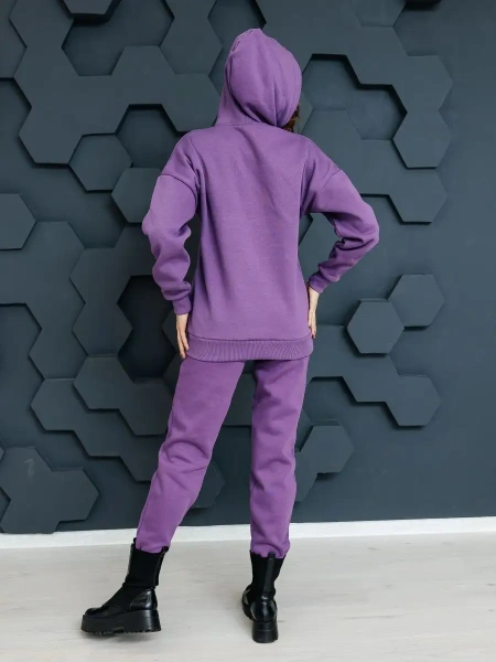 Костюм спортивный женски с начесом оверсайз домашняя одежда