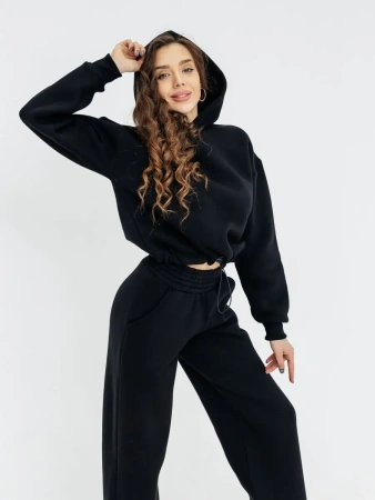 Спортивный костюм с начесом оверсайз кроя зимний