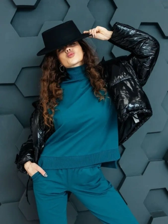 Спортивный костюм оверсайз трикотаж