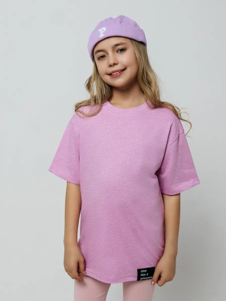 Футболка для девочки с принтом хлопок летняя пляжная