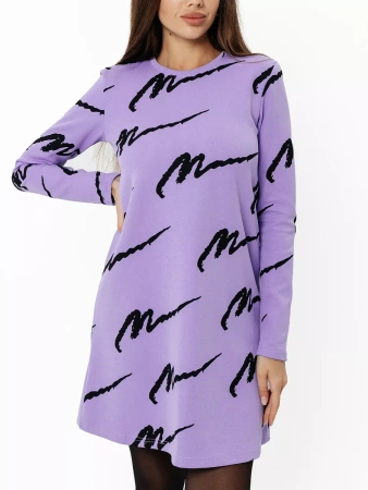 Платье женское трикотажное трапеция повседневное ПЛИ577