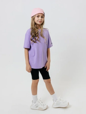 Футболка для девочки с принтом хлопок летняя пляжная