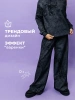 Брюки для девочки черные прямые варенка