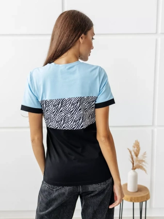 Футболка хлопок с принтом новогодняя больших размеров