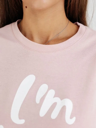 Пижама женская с шортами и футболкой оверсайз хлопок