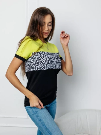 Футболка хлопок с принтом новогодняя больших размеров