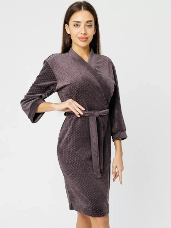 Халат женский домашний велюр