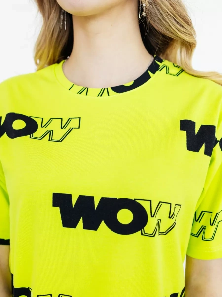 Футболка оверсайз с принтом большого размера