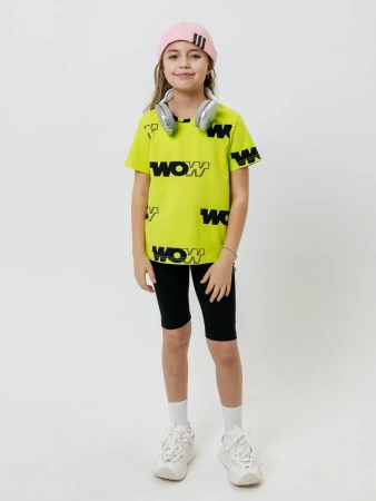 Футболка для девочки с принтом хлопок летняя пляжная