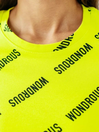 Футболка с принтом больших размеров новогодняя ФК561