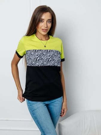 Футболка хлопок с принтом новогодняя больших размеров