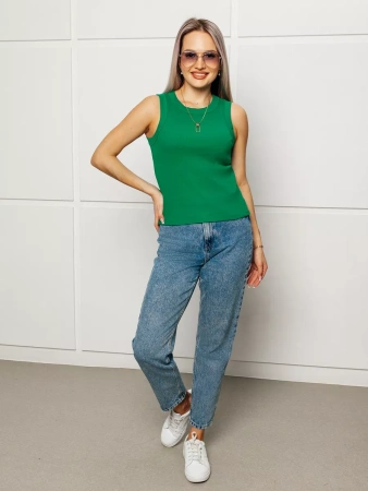 Топ под пиджак в рубчик спортивная майка МК558