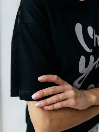 Пижама женская с шортами большие размеры хлопок