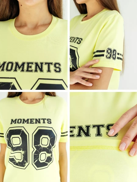 Футболка хлопок с принтом новогодняя больших размеров