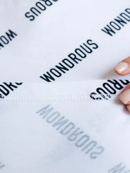 Футболка с принтом больших размеров новогодняя ФК561