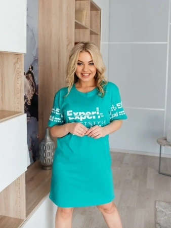 Туника платье для дома оверсайз