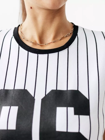 Футболка женская с принтом большого размера ФК570