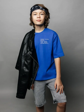 Футболка для мальчика подростка оверсайз с принтом