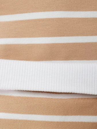 Кофта в полоску нарядная больших размеров джемпер