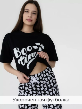 Пижама с штанами брючная большие размеры